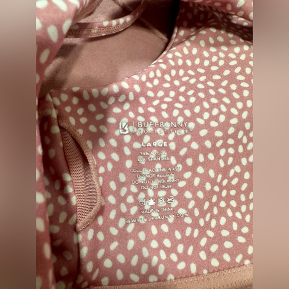 Buffbunny Monarch Bra Pink Bossy Print Size Large - Picture 10 of 10